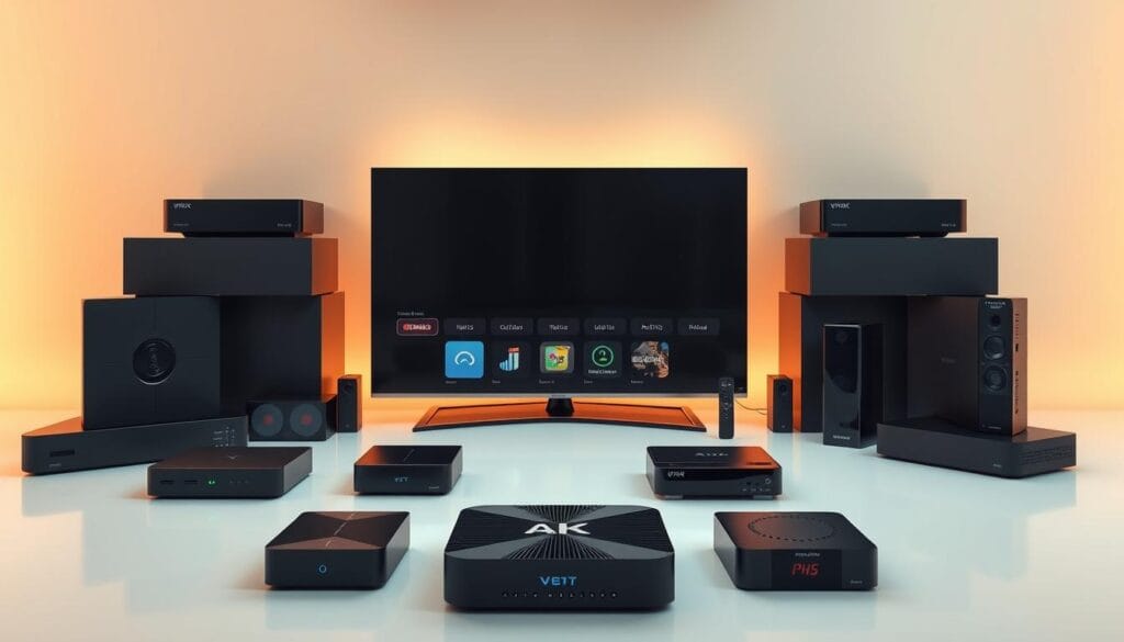 10 IPTV Boxes and Smart TVs